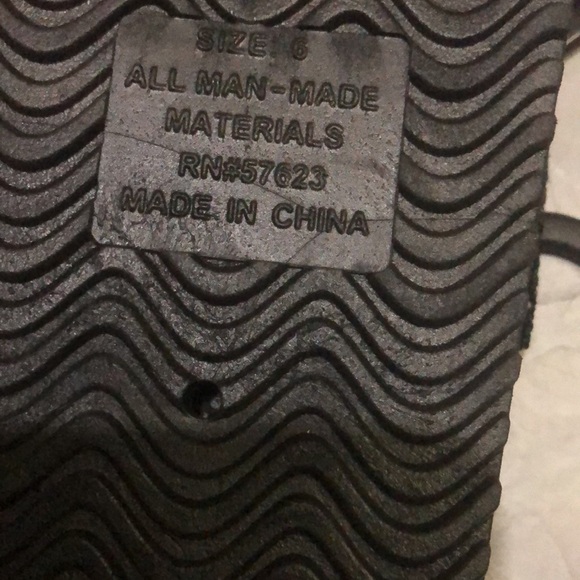 Black glitter summer slide sandal size 6 women brand new clogs spring shoe - Picture 5 of 5